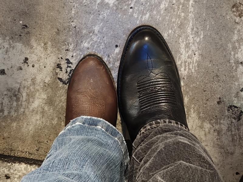 Customer photo for "My husband Raves about the feel, the leather, a..."