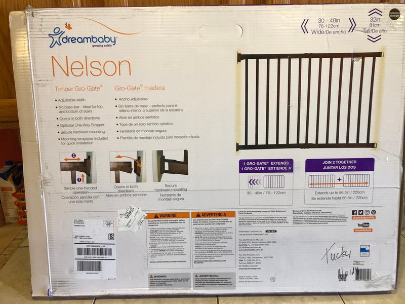 dreambaby nelson timber gro gate