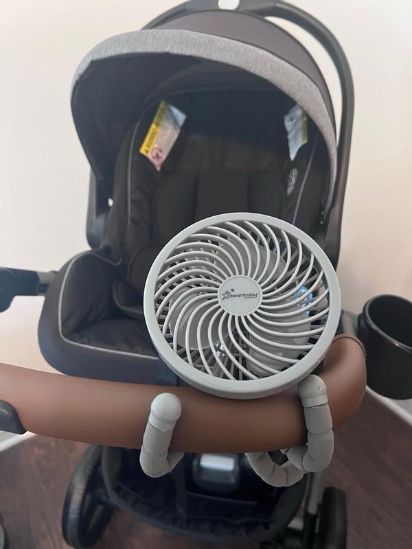 Smart Grip Deluxe Fan - Grey