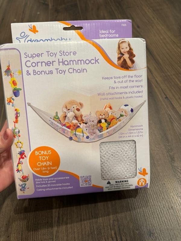 Dreambaby Jumbo Toy Storage Corner Hammock