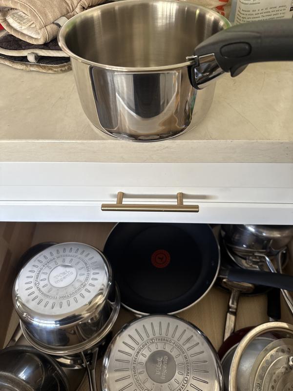 Ingenio Preference 4-Piece Stainless Steel T-fal Cookware Set