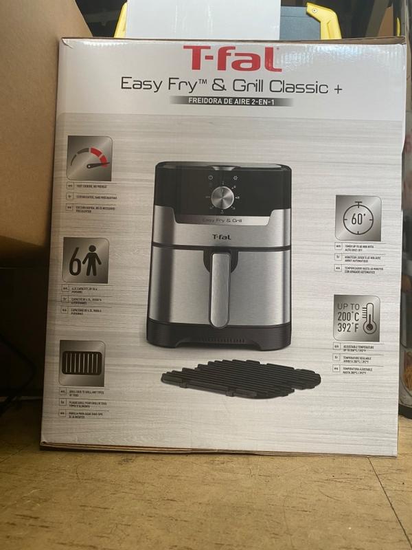 T-Fal Easy Fry & Grill Classic+ 2-in-1 Air Fryer