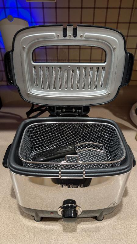 T−FAL FV4970J0 Mini Deep Fryer, 1 Liter, Compact Design, Easy Storage, T-fal