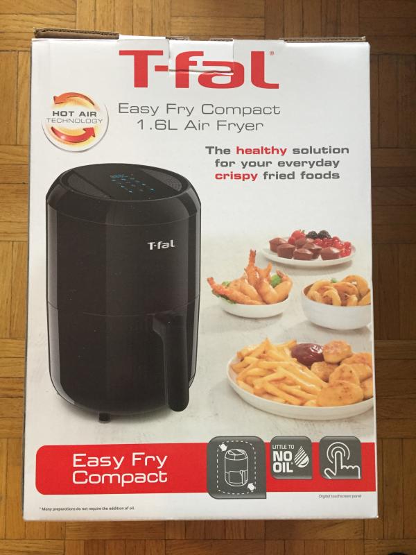 Customer Reviews TFal Easy Fry Compact Duo Precision 1.6L Air Fryer