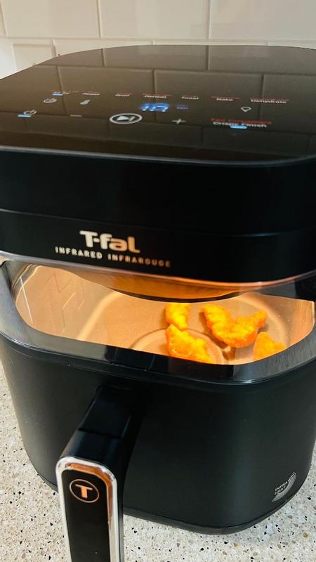 Infrared Air Fryer Easy Fry 6.3 Quart Digital Touch Screen Grey