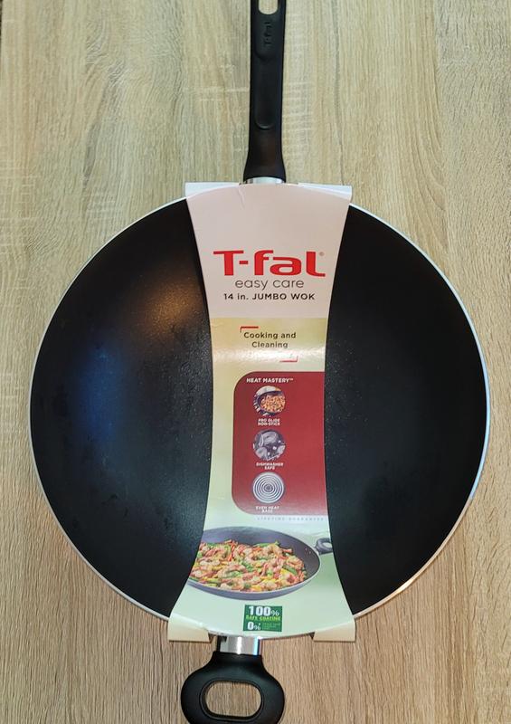 T Fal T Fal Easy Care Nonstick 14 25 Wok B B