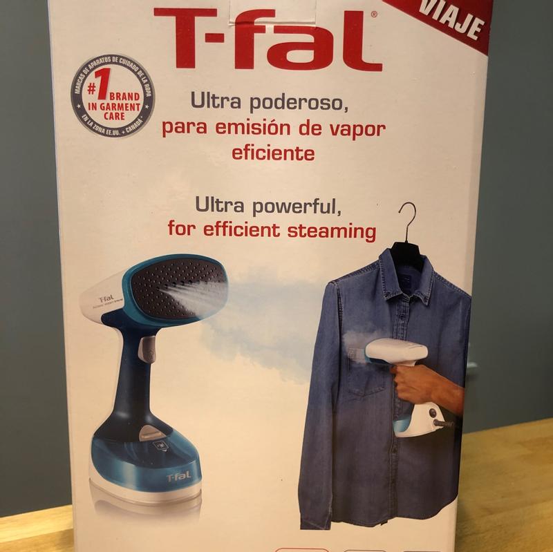 TFal® Access Minute Handheld Travel Garment Steamer in Blue Bed Bath