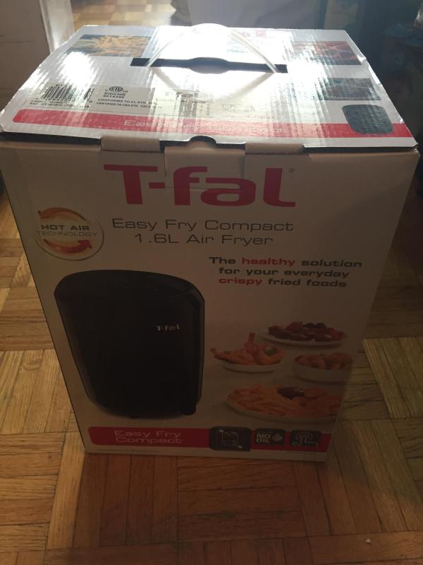 Customer Reviews TFal Easy Fry Compact Duo Precision 1.6L Air Fryer