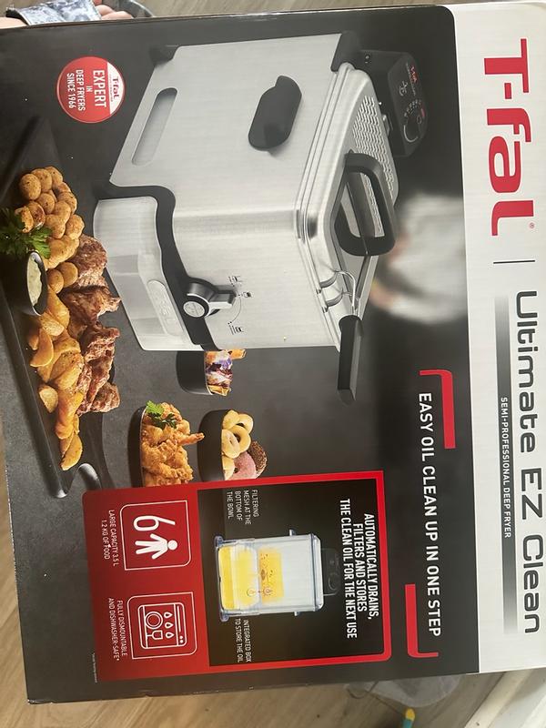 T-fal Ultimate EZ Clean Stainless Steel Deep Fryer with