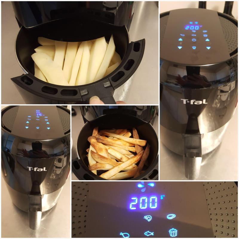 Customer Reviews TFal Easy Fry Compact Duo Precision 1.6L Air Fryer