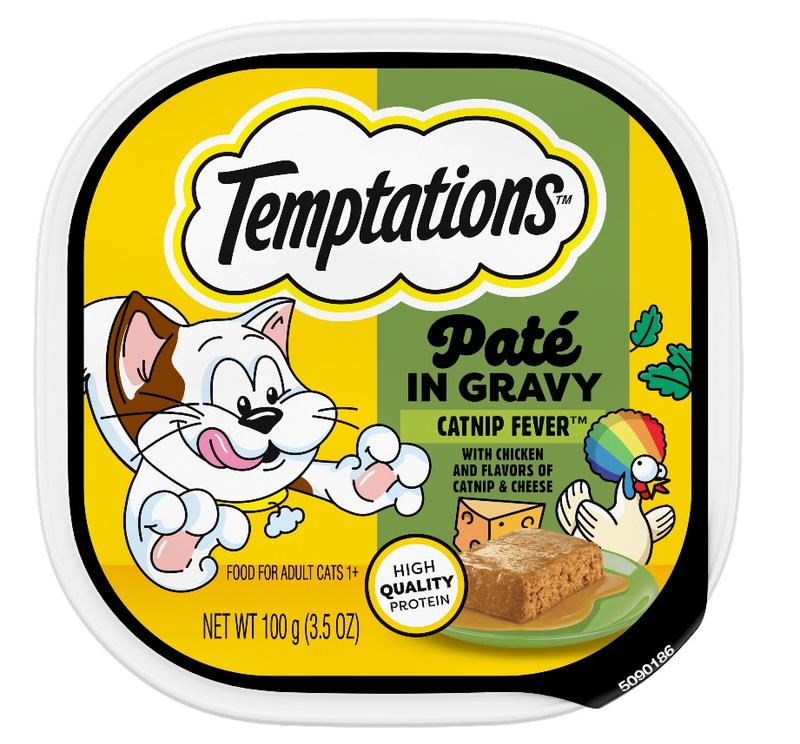Temptations Pate in Gravy Catnip Fever Flavor