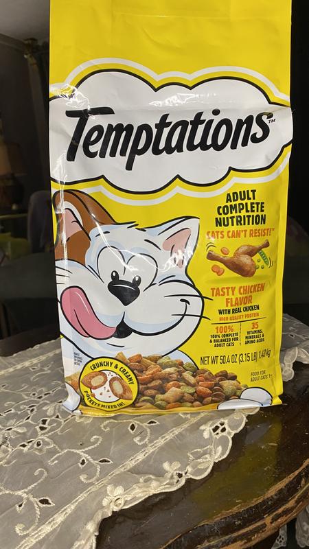 Temptations Dry Cat Food Chicken 3.15 lbs