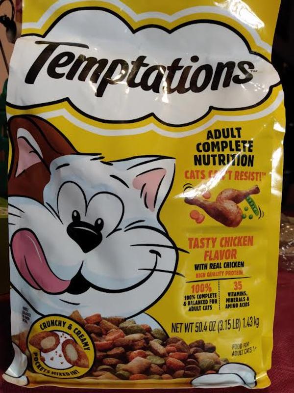 Temptations Dry Cat Food Chicken 3.15 lbs Meijer