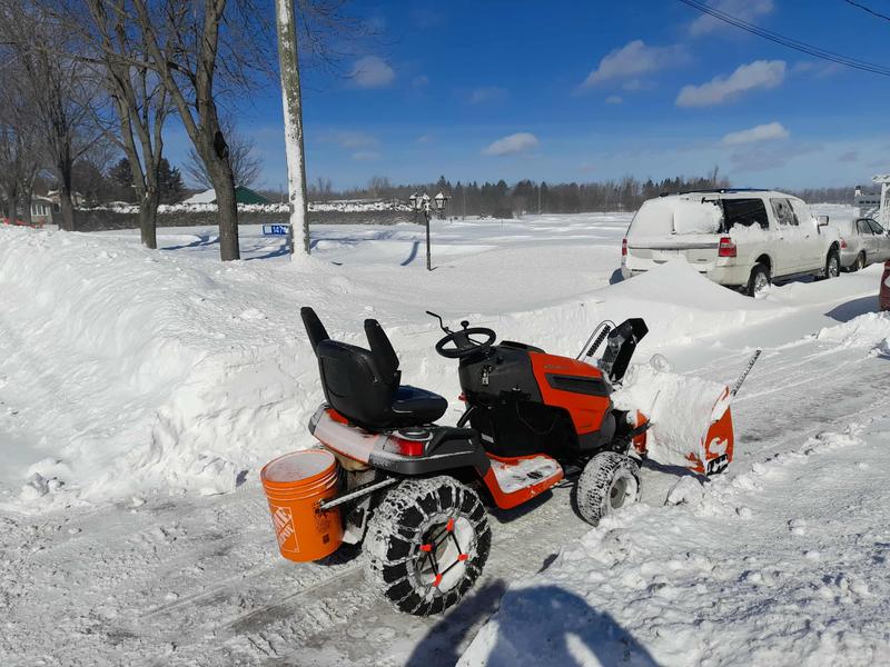 Husqvarna Garden Tractors With Snow Blowers Cub Cadet Snow Blower - Main Image
