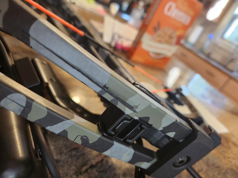 Photo submitted with review of product