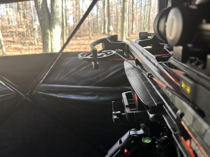 Hunting out back with my son