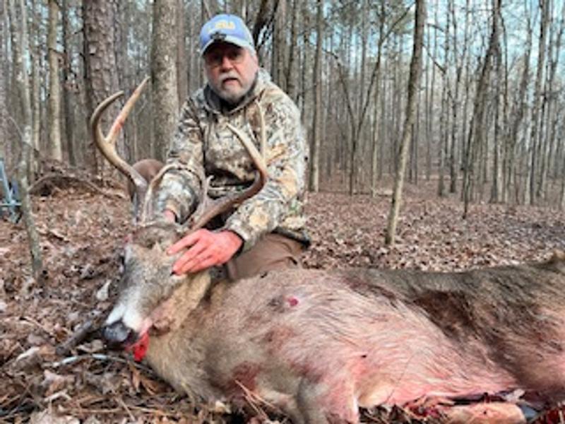 This is my second buck killed in 2023 in Georgia. Watched it drop within 40yds