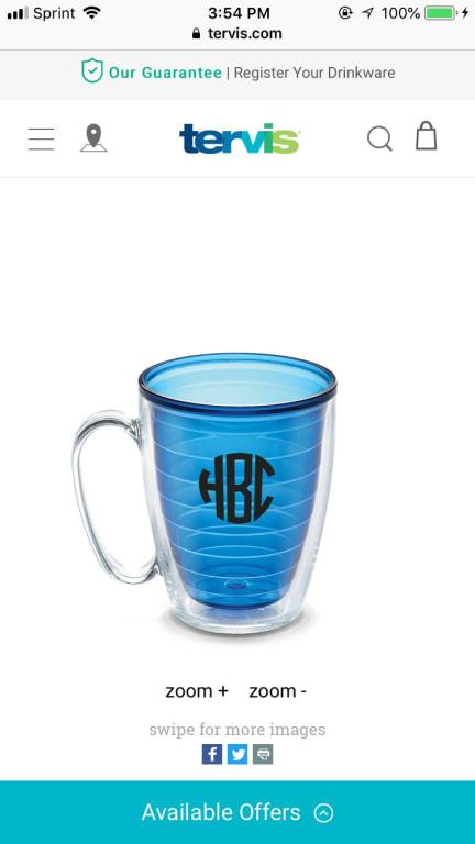 This is what it looked like when I ordered.