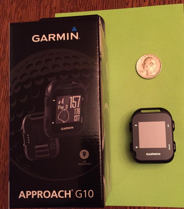 garmin approach g10 manual