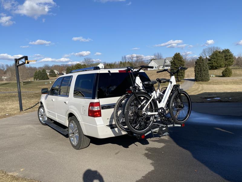 Thule Easyfold XT2 tow bar bike rack review