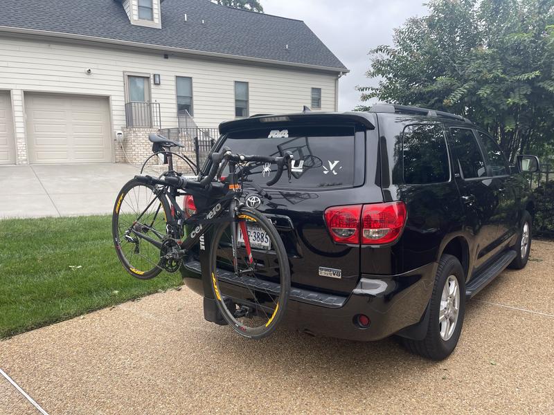 Apex piggyback hitch bike rack hot sale