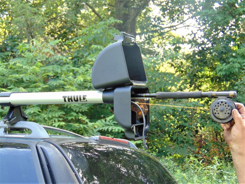 Fishing rod roof rack thule sale