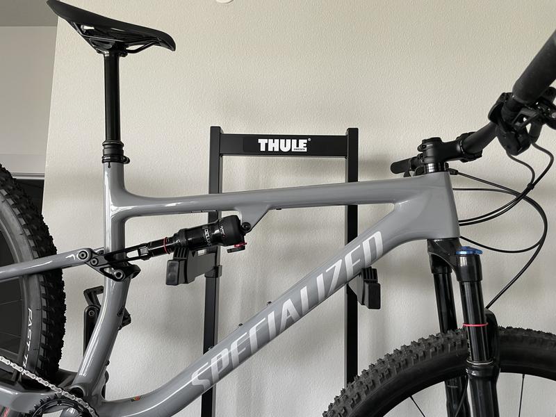 Thule bike shop storage rack