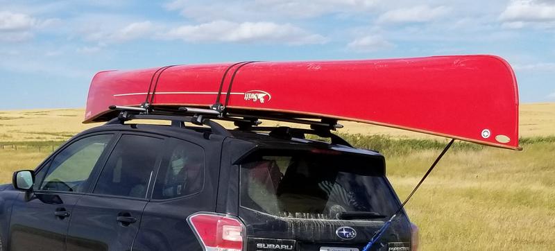 thule canoe rack for truck