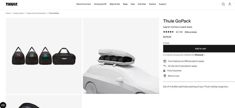 Thule GoPack Thule United States