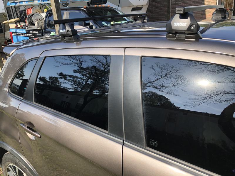 Thule fixed deals point roof rack