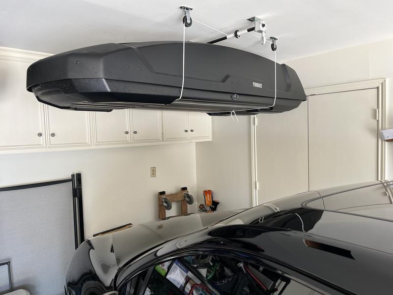 fishing pole storage box in ceiling｜TikTok Search