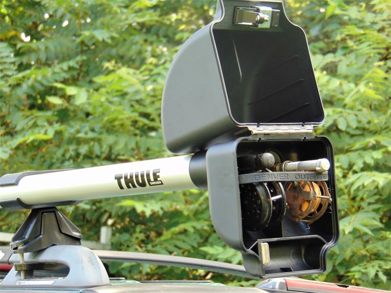  Thule Rodvault Fly Fishing Rod Carrier, 2 Rods