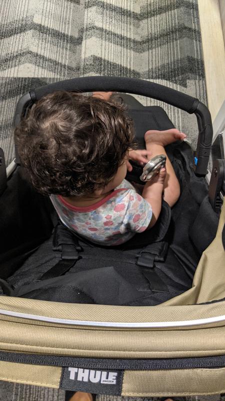 Gap between back and seat