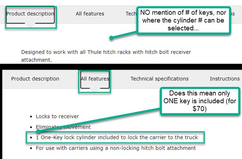 Thule Snug Tite Receiver Lock Thule United States