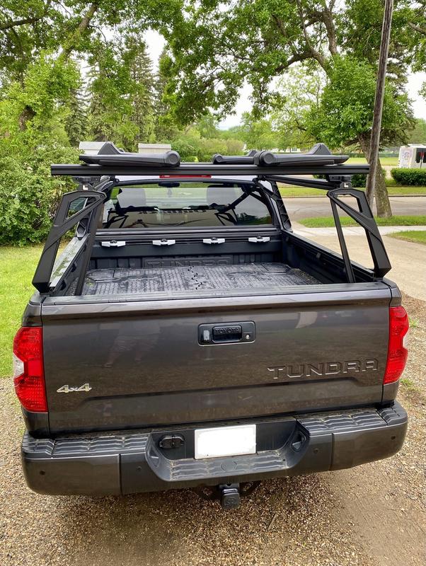 Low profile 2025 kayak rack