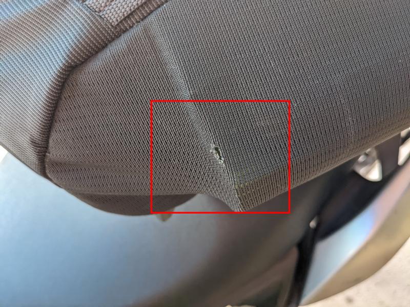 Photo submitted with review of product