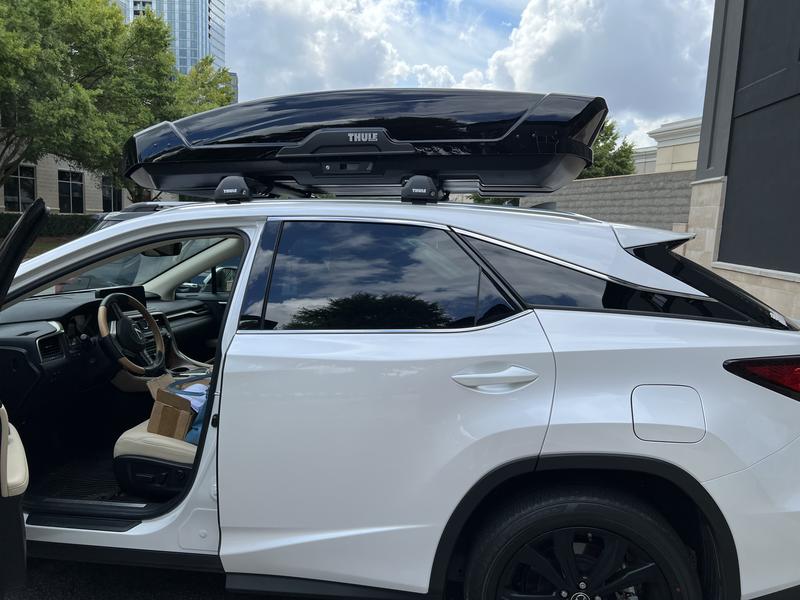 Thule roof rack discount lexus rx 350