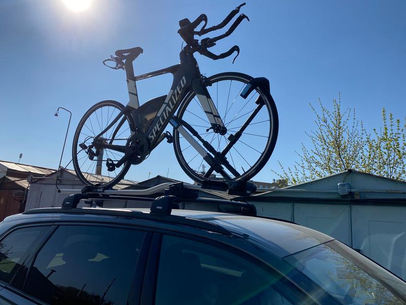 thule upride roof bike rack