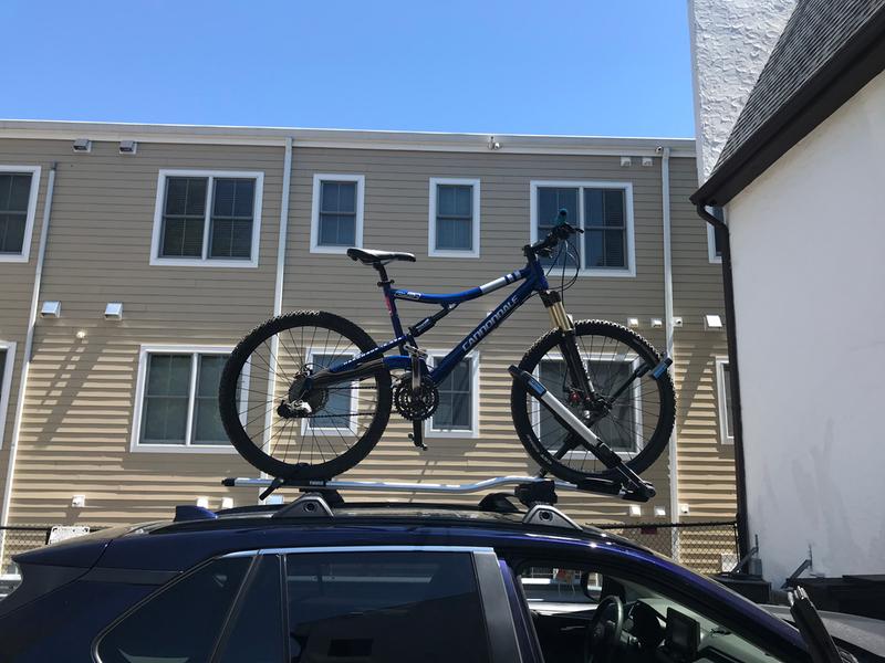 thule upride roof bike rack