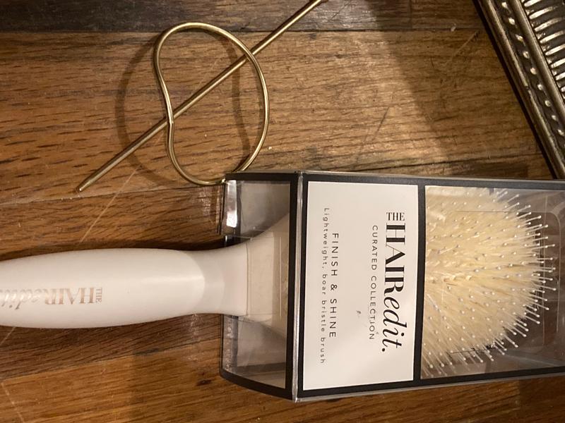 The HairEdit boat bristle brush