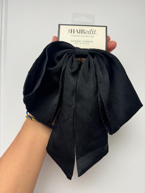 Runway Ribbon Bow Scrunchie | The Hair Edit