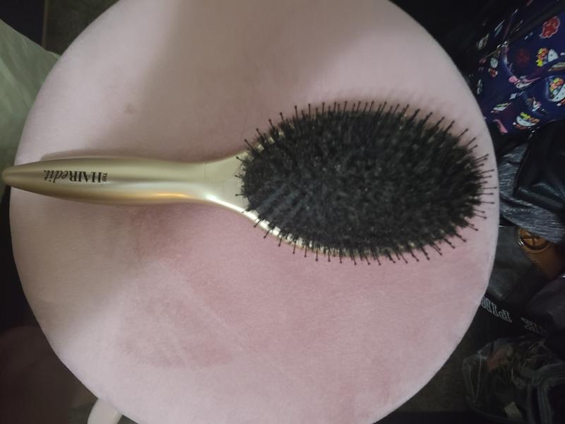 The Hair Edit Mini Finish & Shine Boar Bristle Brush