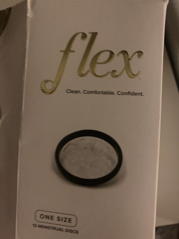 FLEX Menstrual Discs, 12 ct