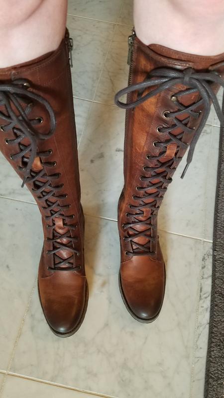 frye melissa lace up boot