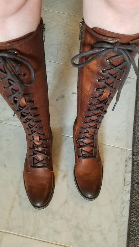 melissa lace up frye boots