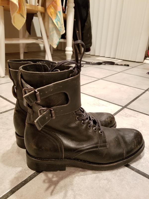 frye officer boot