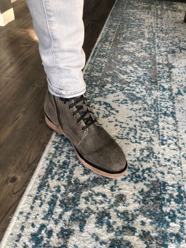 frye bowery lace up review