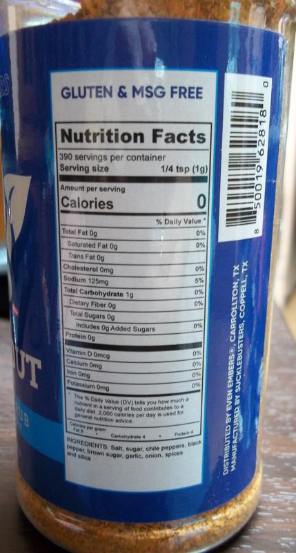 Nutritional Facts