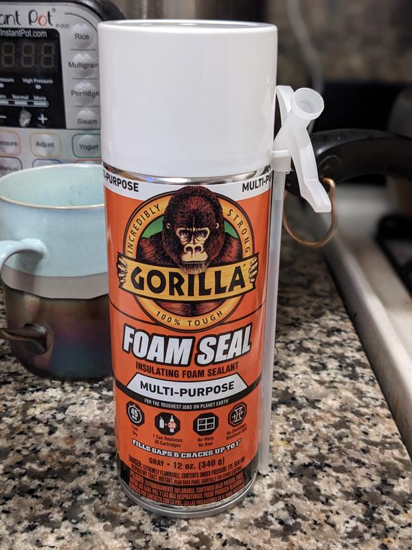 Gorilla Glue Multi-Purpose 12-oz Straw Indoor/Outdoor Spray Foam Insulation  in the Spray Foam Insulation department at