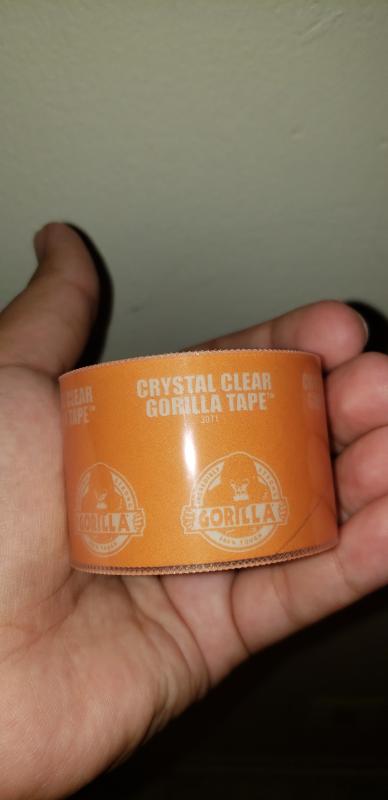 Gorilla 1-1/2 In. x 5 Yd. Crystal Clear Duct Tape, Clear 6015002, 1 - Food  4 Less